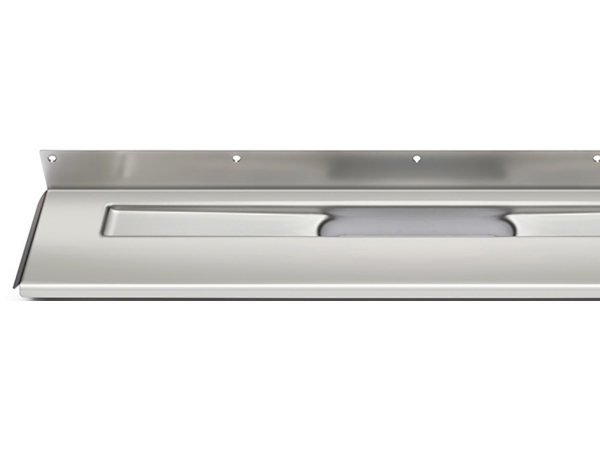Unidrain Afløbsarmatur 1004, 600 mm, Bagflange