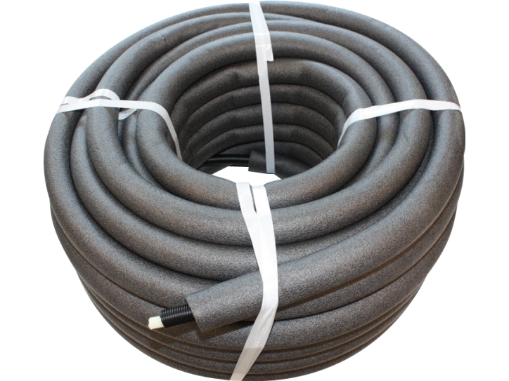 Wavin Tigris Pex-One pexrør til brugsvand og varme - 15x2,5 mm - rulle á 50 meter - PN10/95 grader - m/25 mm tomrør & 9 mm isolering - (50 meter)