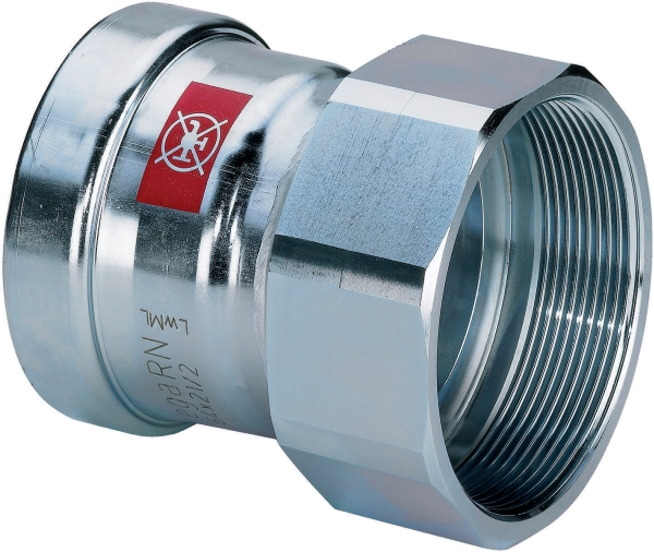 VIEGA PRESTABO XL OVERGANG d 76,1 x 2½ af galvaniseret stål SC-contur