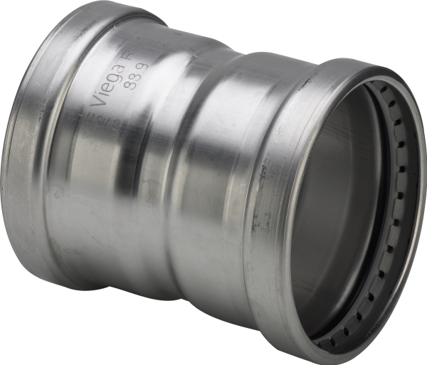 VIEGA Inox muffe 76,1 mm INOX, rustfri stål, SC-Contur