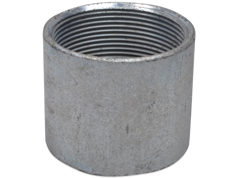 Smedet muffe galvaniseret 11/2