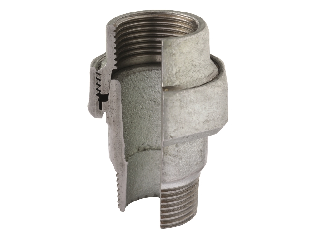 Union galvaniseret 3/4 muffe / nippel