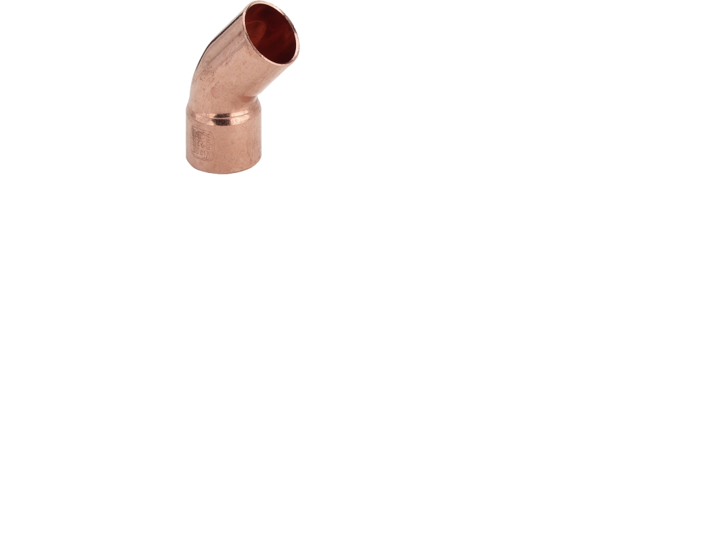 VIEGA BØJNING LODDE 28 MM 45 GR. MN