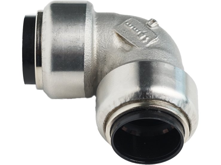 Roth rustfri indstiksfitting vinkel 18 mm