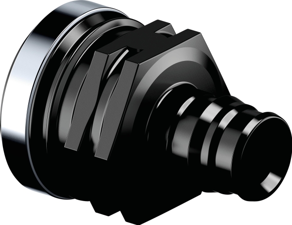 Uponor q&e overgangsmuffe ppsu sort 20 mm x 34