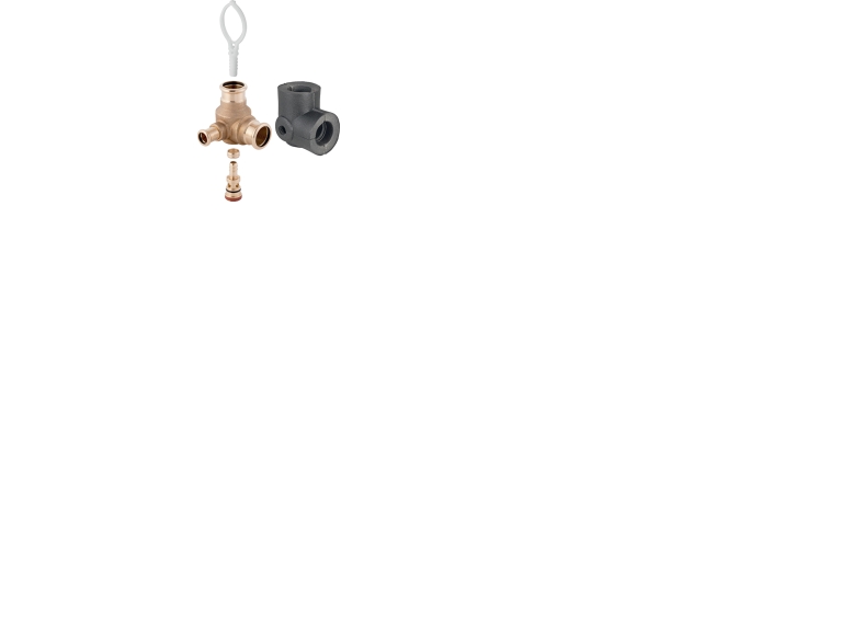 Geberit Mapress tilslutningsgarniture til indvendig cirkulation: d=35mm, d1=15mm