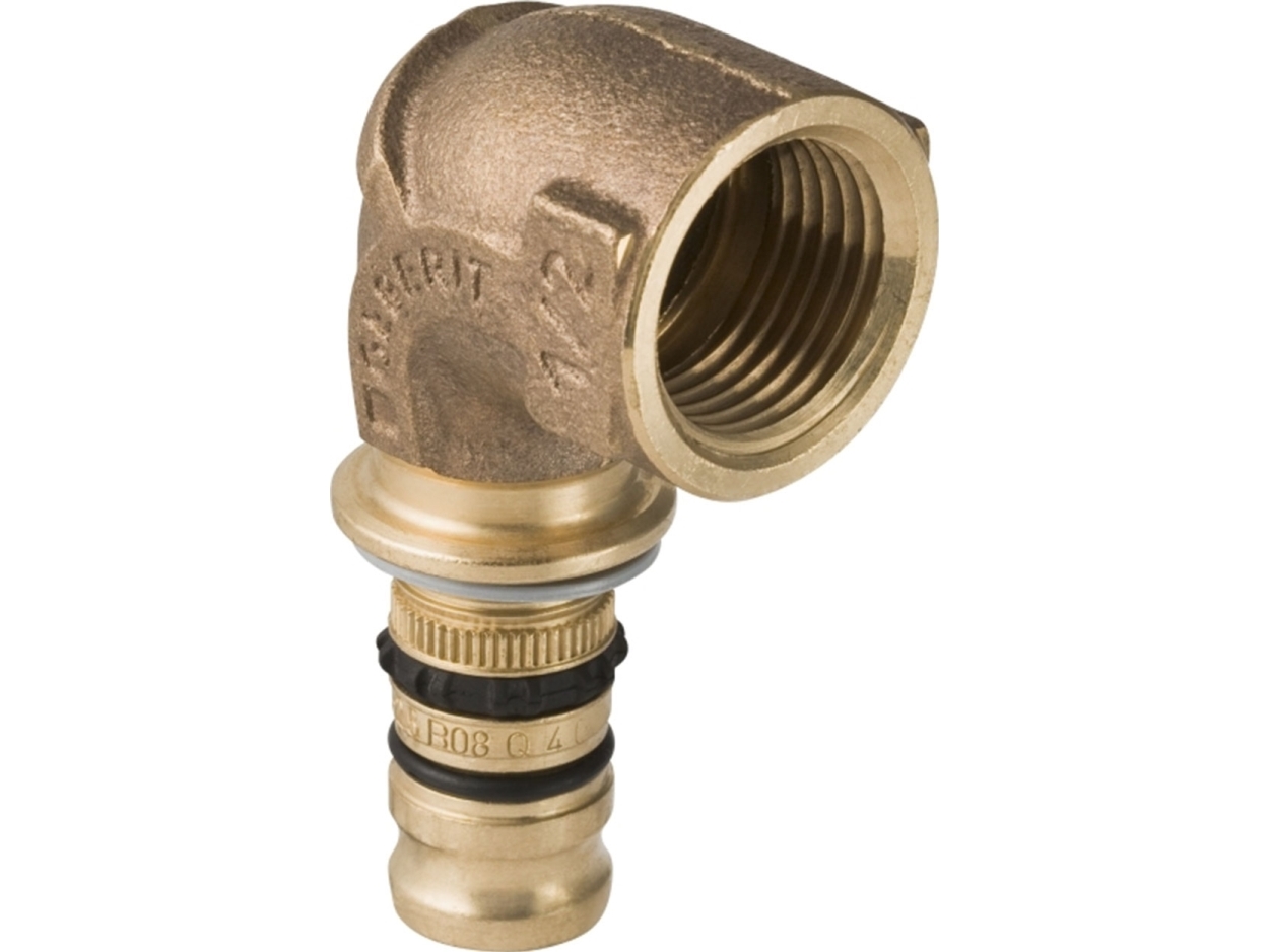 Geberit Mepla bøjning 90° med indvendigt gevind: CC499K, d=40mm, Rp=1 1/4