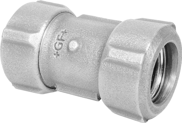 GF GEORG FISCHER Primofit kobling lige, Galvaniseret for 1