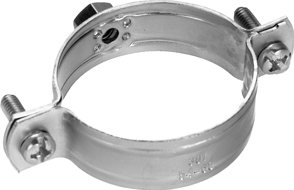 WALRAVEN 20-22mm ½” rustfri uisoleret rørbøjle M8 gevind BIFIX 300 Max belastning 1000N Rustfri stål 316