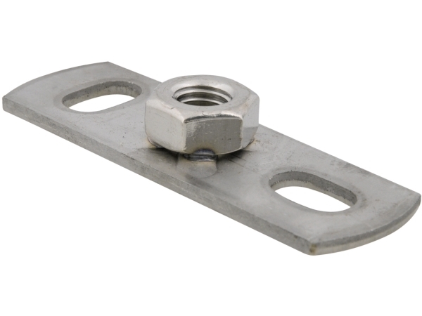 WALRAVEN Grundflange svær m/påsvejset ½ muffe 145x38mm materiale 4mm Elforzinket