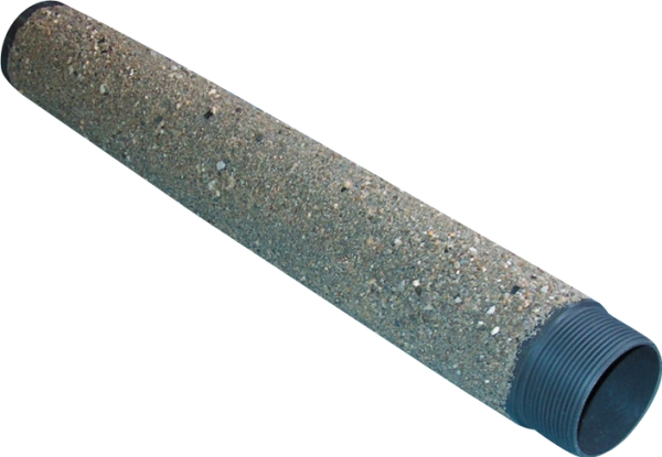 ISIFLO Murgennemfring - Bsningsrr med 2" gevind (til 32 mm PE-rr), 450 mm lang