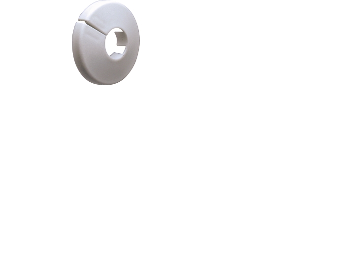 Uponor roset 20 mm delbar hvid
