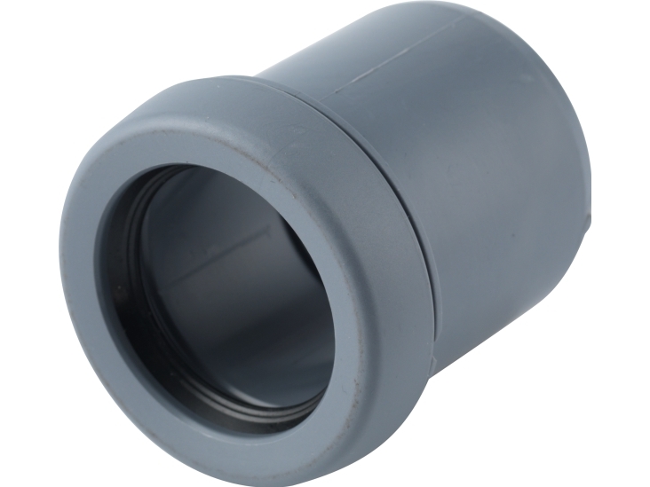 PURUS Grå plast kort reduktion Ø50-40 mm