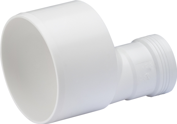 Wafix PP reduktion lang 40 x 32 mm hvid