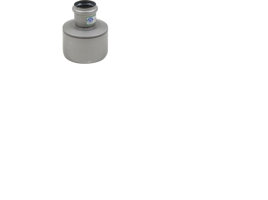 110 x 50 mm Overgang excentrisk rustfri AISI304/EN1.4301