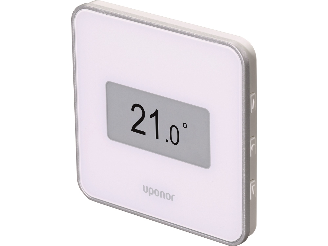 Uponor Smatrix Wave digital STYLE termostat med RH hvid T-169