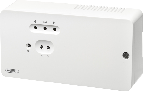 Wavin AHC 9000 gulvvarme styring, trådløs, 2 udgange