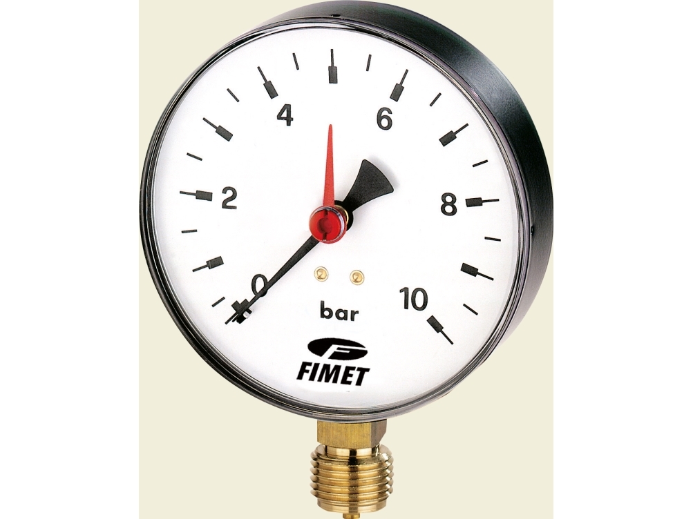 MANOMETER Ø80X1/2 0-10 BAR/MWS
