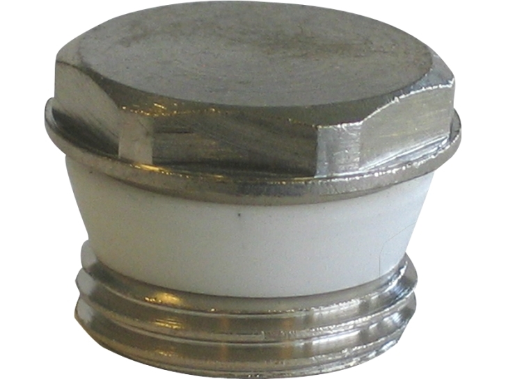 1/2 Forkromet radiatorprop m/silikone