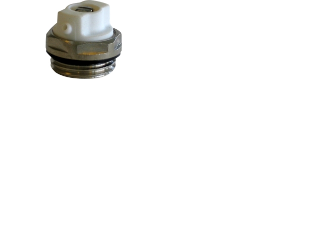 1/2 Forkromet luftskrue m/o-ring