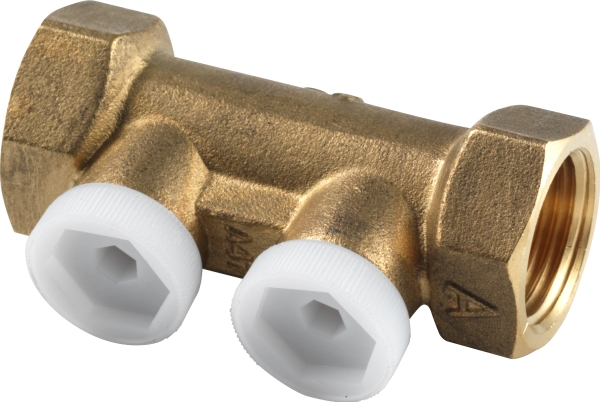 Socla 291NF kontrollerbar kontraventil 1. VA godkendt. Messing PN10, muffe/muffe tilslutning