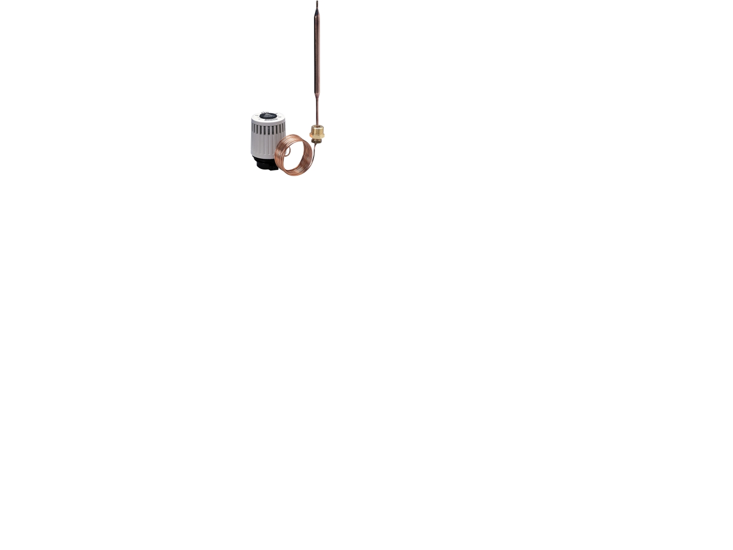 RAVI 43-65 termostat element - Danfoss, 2 meter kapilarrr
