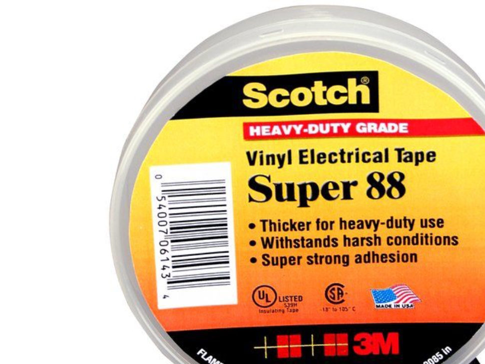 Scotch SUPER88-19X20-B Isoleringsbånd Scotch® Sort (L x B) 20 m x 19 mm 1 stk