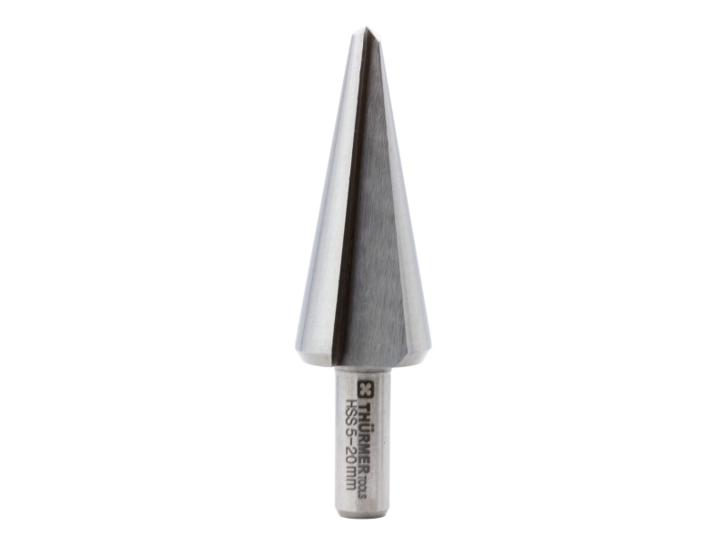 THÜRMER TOOLS Pladebor HSS 5,0-20mm skaft Ø8mm