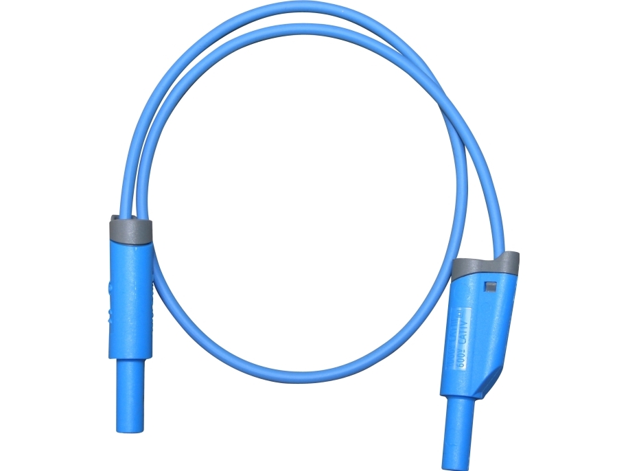 Elma Instruments Prøveledning 2611silikone 100cm blå