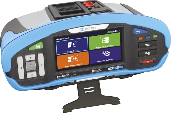 ELMA INSTRUMENTS Metrel MI3155 Eurotest XDe fuldautomatisk installationstester (Danish software only)