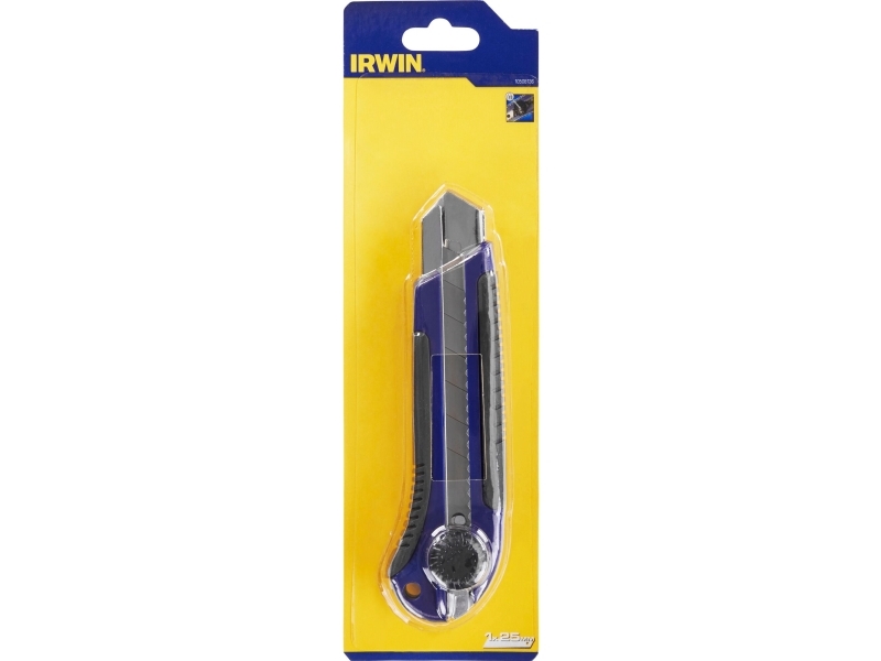 Irwin - Knæk-af kniv med låseskrue - 25 mm