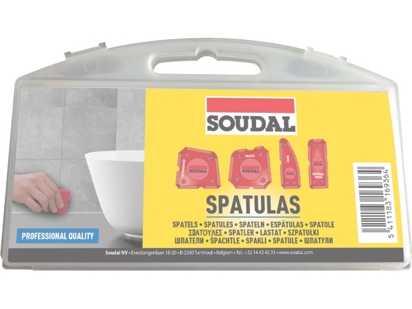 Fugespartelst, 4 stk. - Soudal
