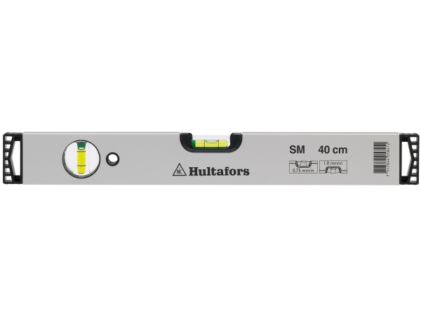 Vaterpas GDS, 400 mm - m/2 libeller, SM 40, Hultafors 405841
