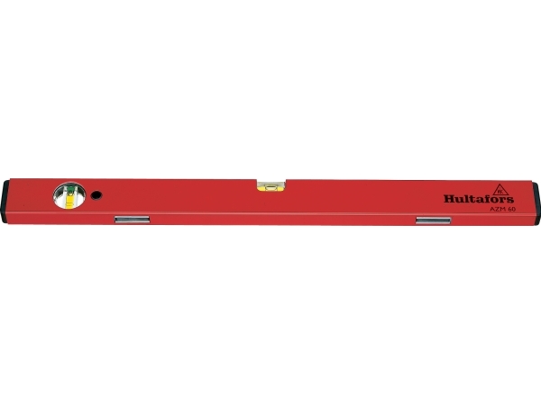 HULTAFORS Vaterpas aluminium HVP MAGNET 60cm. Stærk aluminiumsprofil som måler 49x23 mm