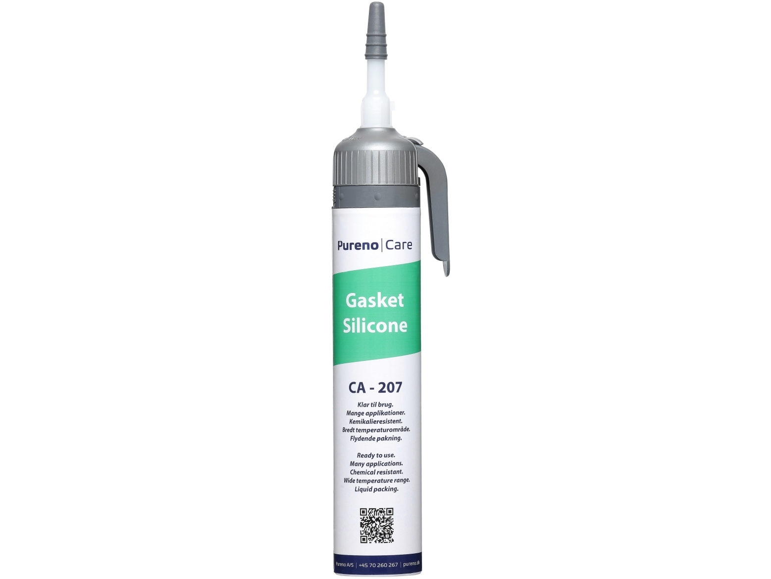 Gasket Silicone 200ml. Flydende pakning med en fremragende klæbende egenskab på vidt forskellige materialer