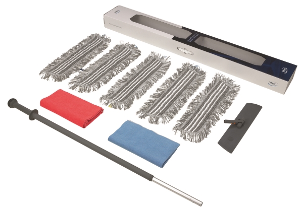 VIKAN STARTER KIT MICROFIBRE, GREY