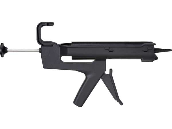 H1X er en håndpistol til lim og fugemasse hvor patron anvendes. Materiale: Glasfiberforstærket nylon