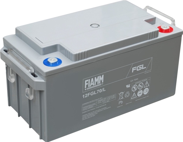 10 Års Fiamm Blybatteri 12v/70Ah Long Life