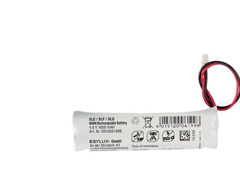 ESYLUX SLE/SLF Akku AA-batteri NiMH 1600 mAh 4.8 V 1 stk