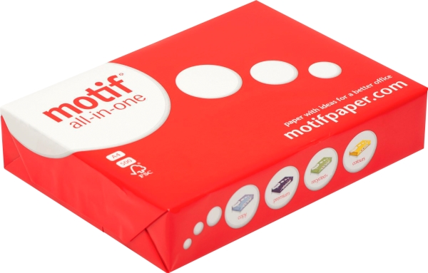 Kopipapir A3 hvid 80g pakke med 500 ark