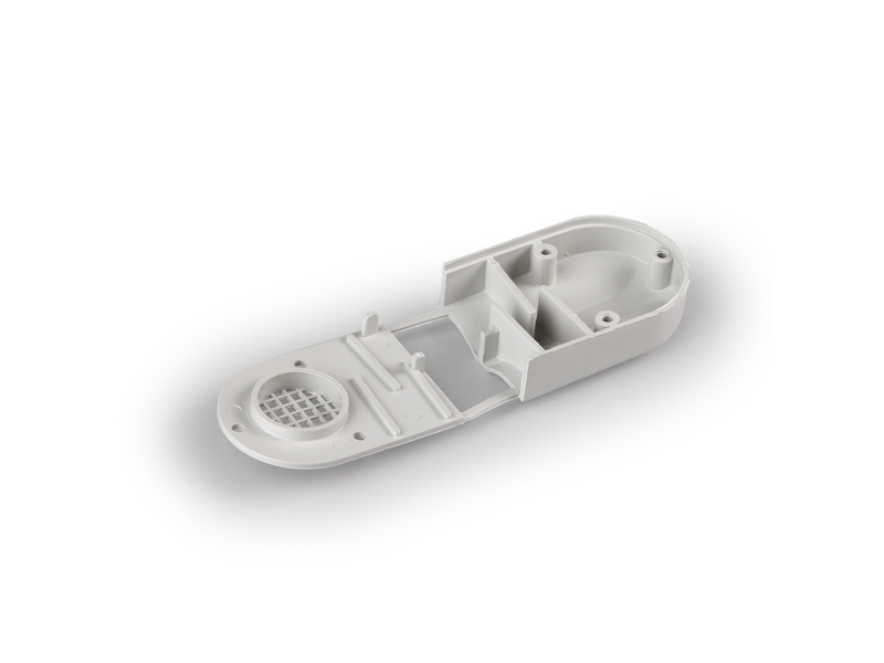 ENSTO Vægskab ventilationsrist med møtrik, IP24, polyamid, 30,5 x 69 mm