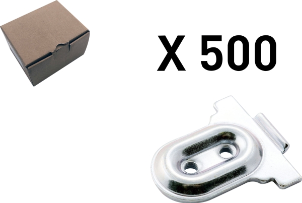 CUBIC Sprossebeslag, pakke med 500 stk.