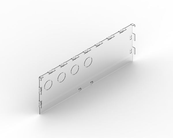 CUBIC KLASSE II: BAGPLADE, TOP