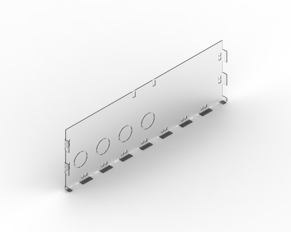CUBIC KLASSE II: BAGPLADE, BUND