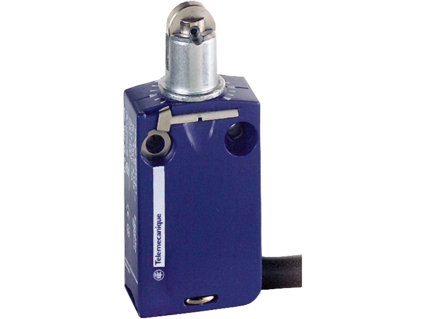 TELEMECANIQUE SENSORS Endestop komplet. Metal. Stempel med rulle. 1NO + 1NC. 1 meter kabel.