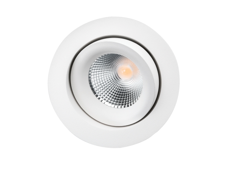 Downlight Junistar Lux Isosafe 7W 4000K, hvid