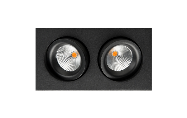 Downlight Junistar Isosafe LED 2x7W DTW sort