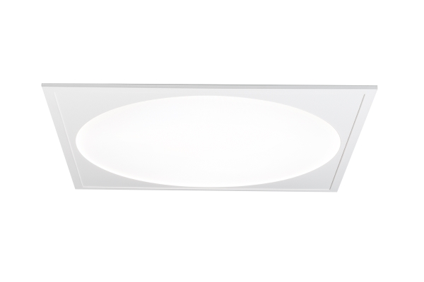 CIRCO 595 23W 2600LM CCT 3000-3500-4000K Mikroprismatisk afskærmning HVID, inkl. 3-polet sløjfeboks. 1,5m. kabel
