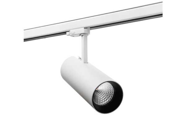 Tube Eco Spot LED, 26W, 3000K, Ra>90, 2130 lumen, hvid (3-faset) - SG Armaturen