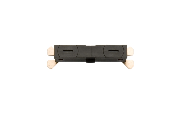 Zip 230V Sammenkobling lige stykke sort